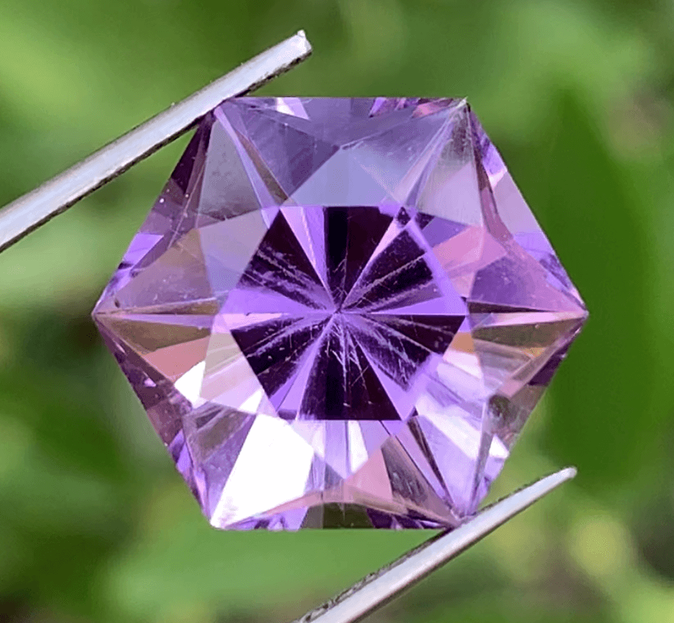 6.8 Carat Amethyst Loose Gemstone